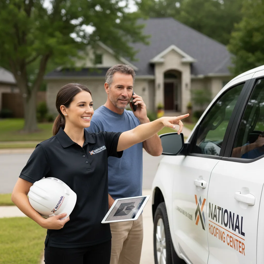 National Roofing Center customer support in Grosse Pointe